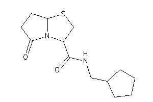N-(cyclopentylmethyl)-5-keto-3,6,7,7a-tetrahydro-2H-pyrrolo[2,1-b]thiazole-3-carboxamide