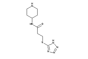 N-(4-piperidyl)-3-(1H-tetrazol-5-ylthio)propionamide