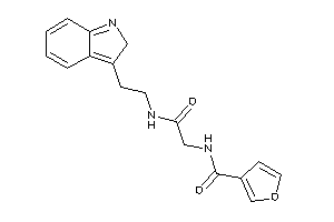 N-[2-[2-(2H-indol-3-yl)ethylamino]-2-keto-ethyl]-3-furamide