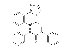 N,2-diphenyl-2-([1,2,4]triazolo[1,5-c]quinazolin-5-ylthio)acetamide