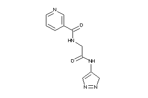 N-[2-keto-2-(3H-pyrazol-4-ylamino)ethyl]nicotinamide