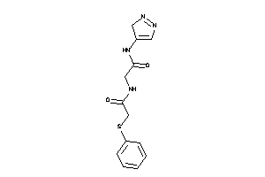 2-[[2-(phenylthio)acetyl]amino]-N-(3H-pyrazol-4-yl)acetamide