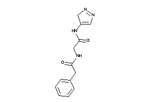 2-[(2-phenylacetyl)amino]-N-(3H-pyrazol-4-yl)acetamide