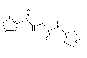 Image of N-[2-keto-2-(3H-pyrazol-4-ylamino)ethyl]-2H-pyrrole-5-carboxamide