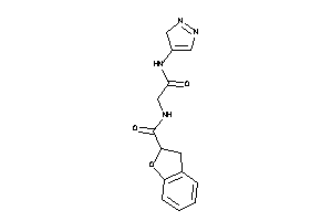 N-[2-keto-2-(3H-pyrazol-4-ylamino)ethyl]coumaran-2-carboxamide