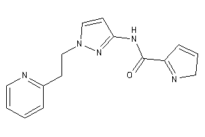 N-[1-[2-(2-pyridyl)ethyl]pyrazol-3-yl]-2H-pyrrole-5-carboxamide