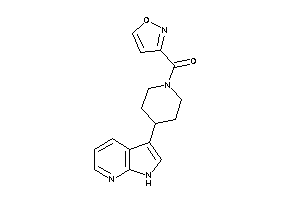 Image of Isoxazol-3-yl-[4-(1H-pyrrolo[2,3-b]pyridin-3-yl)piperidino]methanone