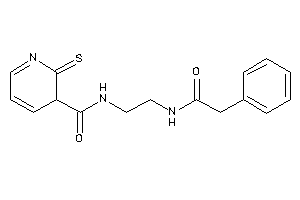 N-[2-[(2-phenylacetyl)amino]ethyl]-2-thioxo-3H-pyridine-3-carboxamide