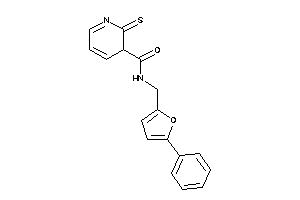 Image of N-[(5-phenyl-2-furyl)methyl]-2-thioxo-3H-pyridine-3-carboxamide