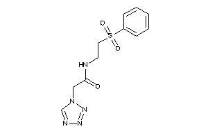 N-(2-besylethyl)-2-(tetrazol-1-yl)acetamide