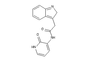 2-(2H-indol-3-yl)-N-(2-keto-1H-pyridin-3-yl)acetamide