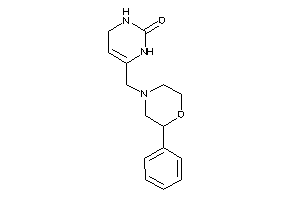 Image of 6-[(2-phenylmorpholino)methyl]-3,4-dihydro-1H-pyrimidin-2-one