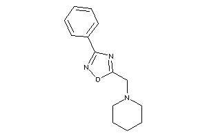 3-phenyl-5-(piperidinomethyl)-1,2,4-oxadiazole