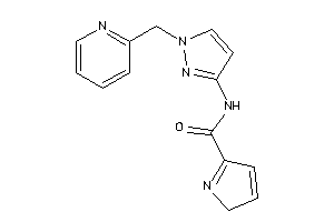 N-[1-(2-pyridylmethyl)pyrazol-3-yl]-2H-pyrrole-5-carboxamide