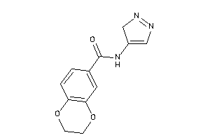 N-(3H-pyrazol-4-yl)-2,3-dihydro-1,4-benzodioxine-6-carboxamide