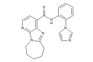 N-(2-imidazol-1-ylphenyl)BLAHcarboxamide