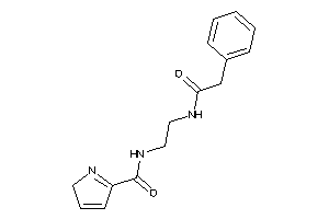 N-[2-[(2-phenylacetyl)amino]ethyl]-2H-pyrrole-5-carboxamide