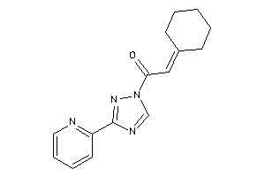 2-cyclohexylidene-1-[3-(2-pyridyl)-1,2,4-triazol-1-yl]ethanone