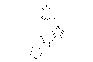 N-[1-(3-pyridylmethyl)pyrazol-3-yl]-2H-pyrrole-5-carboxamide