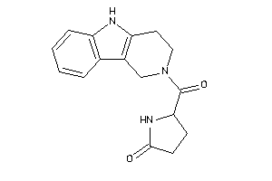 5-(1,3,4,5-tetrahydropyrido[4,3-b]indole-2-carbonyl)-2-pyrrolidone