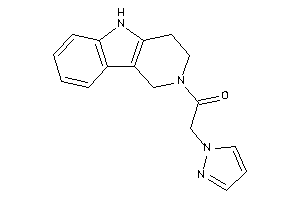 2-pyrazol-1-yl-1-(1,3,4,5-tetrahydropyrido[4,3-b]indol-2-yl)ethanone