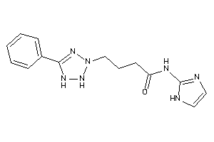 N-(1H-imidazol-2-yl)-4-(5-phenyl-1,2-dihydrotetrazol-3-yl)butyramide