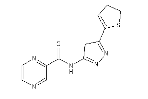 N-[5-(2,3-dihydrothiophen-5-yl)-4H-pyrazol-3-yl]pyrazinamide