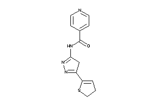 N-[5-(2,3-dihydrothiophen-5-yl)-4H-pyrazol-3-yl]isonicotinamide