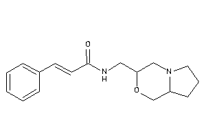 N-(3,4,6,7,8,8a-hexahydro-1H-pyrrolo[2,1-c][1,4]oxazin-3-ylmethyl)-3-phenyl-acrylamide