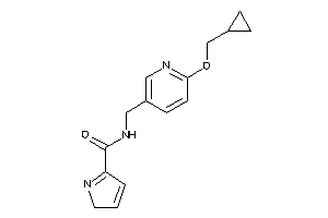 N-[[6-(cyclopropylmethoxy)-3-pyridyl]methyl]-2H-pyrrole-5-carboxamide