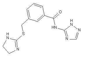 3-[(2-imidazolin-2-ylthio)methyl]-N-(1H-1,2,4-triazol-5-yl)benzamide