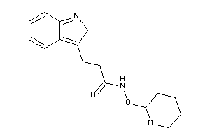 3-(2H-indol-3-yl)-N-tetrahydropyran-2-yloxy-propionamide