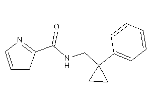 Image of N-[(1-phenylcyclopropyl)methyl]-3H-pyrrole-2-carboxamide