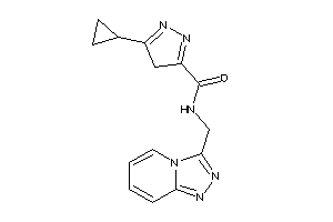 5-cyclopropyl-N-([1,2,4]triazolo[4,3-a]pyridin-3-ylmethyl)-4H-pyrazole-3-carboxamide