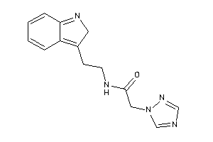 N-[2-(2H-indol-3-yl)ethyl]-2-(1,2,4-triazol-1-yl)acetamide