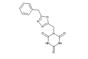 1-[(5-benzyl-1,3,4-oxadiazol-2-yl)methyl]isocyanuric Acid