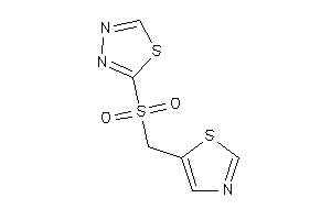 2-(thiazol-5-ylmethylsulfonyl)-1,3,4-thiadiazole