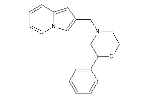 4-(indolizin-2-ylmethyl)-2-phenyl-morpholine