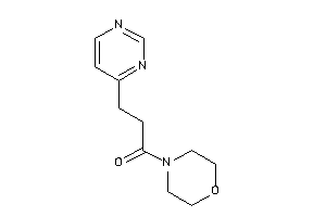 1-morpholino-3-(4-pyrimidyl)propan-1-one