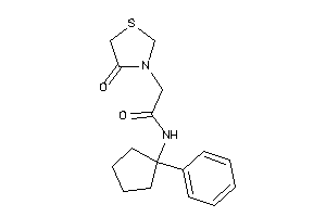 2-(4-ketothiazolidin-3-yl)-N-(1-phenylcyclopentyl)acetamide