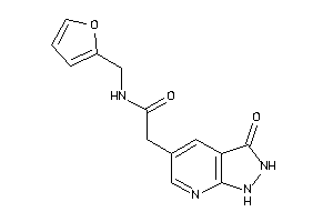 N-(2-furfuryl)-2-(3-keto-1,2-dihydropyrazolo[3,4-b]pyridin-5-yl)acetamide