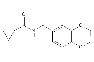 N-(2,3-dihydro-1,4-benzodioxin-6-ylmethyl)cyclopropanecarboxamide