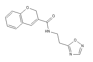 Image of N-[2-(1,2,4-oxadiazol-5-yl)ethyl]-2H-chromene-3-carboxamide