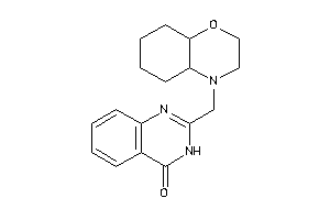 2-(2,3,4a,5,6,7,8,8a-octahydrobenzo[b][1,4]oxazin-4-ylmethyl)-3H-quinazolin-4-one