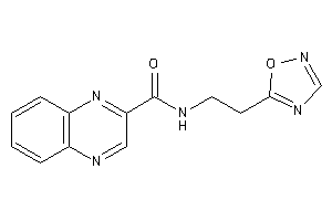 N-[2-(1,2,4-oxadiazol-5-yl)ethyl]quinoxaline-2-carboxamide