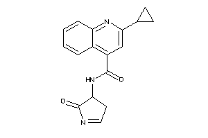 2-cyclopropyl-N-(2-keto-1-pyrrolin-3-yl)cinchoninamide