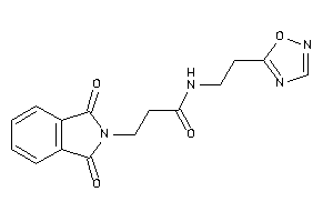 N-[2-(1,2,4-oxadiazol-5-yl)ethyl]-3-phthalimido-propionamide