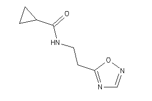 N-[2-(1,2,4-oxadiazol-5-yl)ethyl]cyclopropanecarboxamide