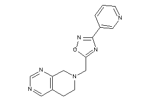 5-(6,8-dihydro-5H-pyrido[3,4-d]pyrimidin-7-ylmethyl)-3-(3-pyridyl)-1,2,4-oxadiazole