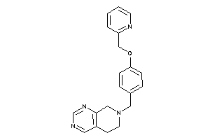 7-[4-(2-pyridylmethoxy)benzyl]-6,8-dihydro-5H-pyrido[3,4-d]pyrimidine